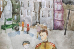 Горяинова-Анастасия-13-лет-2-класс-Детство-опаленное-войной-преподаватель-Яппарова-Р.Н.-МАУ-ДО-ДХШИ-